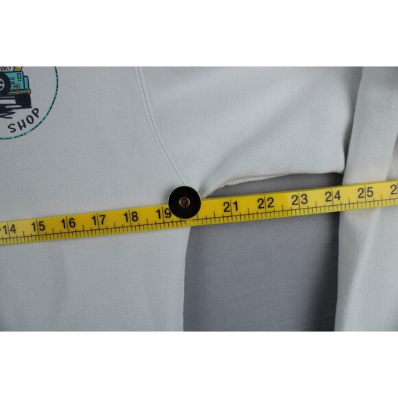 Blue 84 Nomad Surf Shop Sweater XS White Large Logo Back Sweater Surfing Beach - Picture 4 of 16